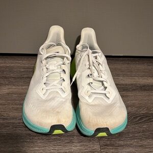 Altra Experience Flow 2 White and Teal Athletic Shoes